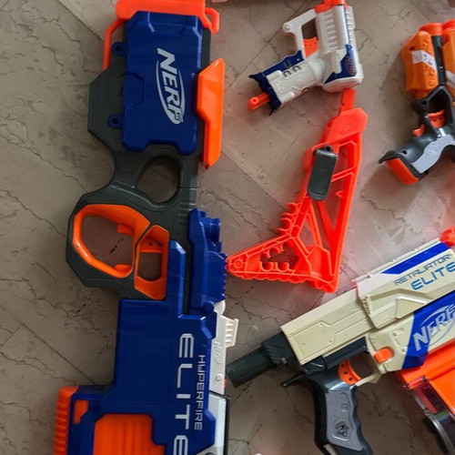 Nerf toys like new with all accessories