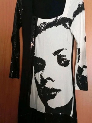 Women's dress new with sequin details, size S