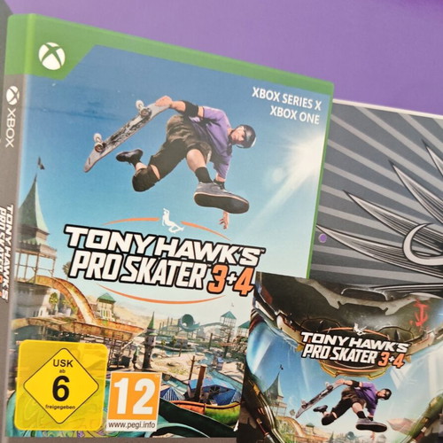 Tony Hawk's Pro Skater 3+4 Deluxe Edition Xbox game, sealed