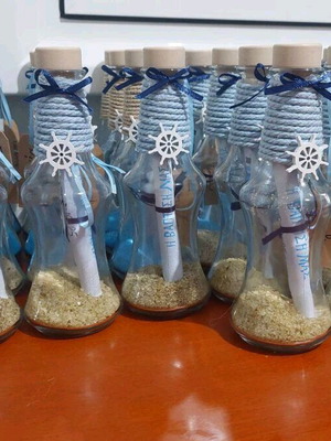 Glass bottles with cork 200 ml set of 75 new