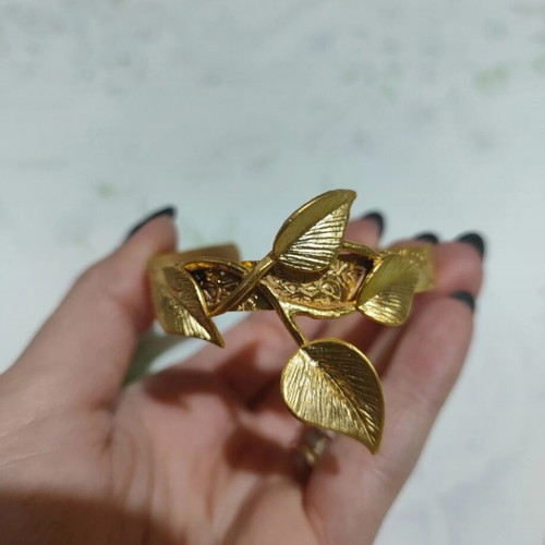 Gold bracelet ancient Greek style new, gold-colored