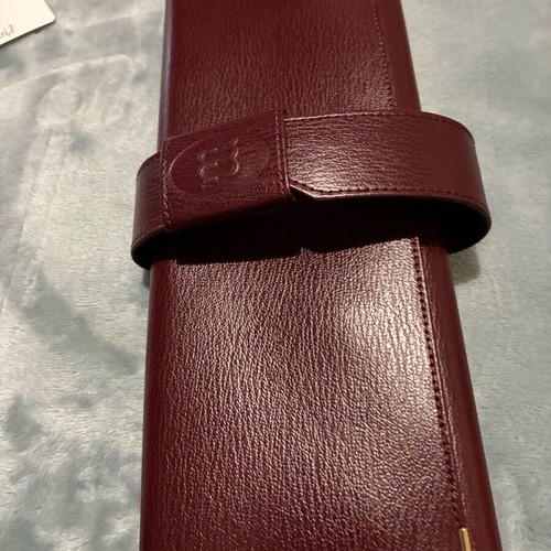 Large leather travel jewelry box Michail new