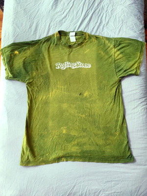 Rolling Stone Vintage Distressed Tie Dye Crewneck T-shirt XXL