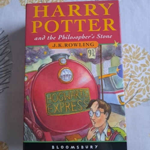 Harry Potter boxed set with first three books and Goblet of Fire