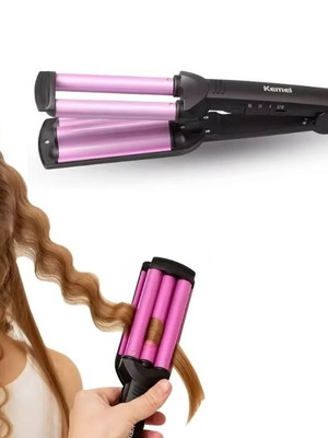 Triple Hair Waver Ceramic Iron New, Sealed