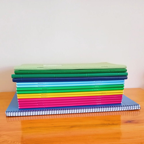 Pack of 15 new school notebooks