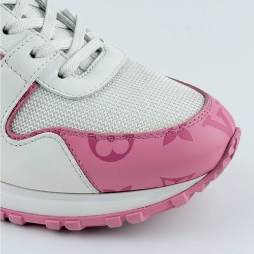Louis Vuitton Runaway Sneakers used, pink monogram, size IT 38