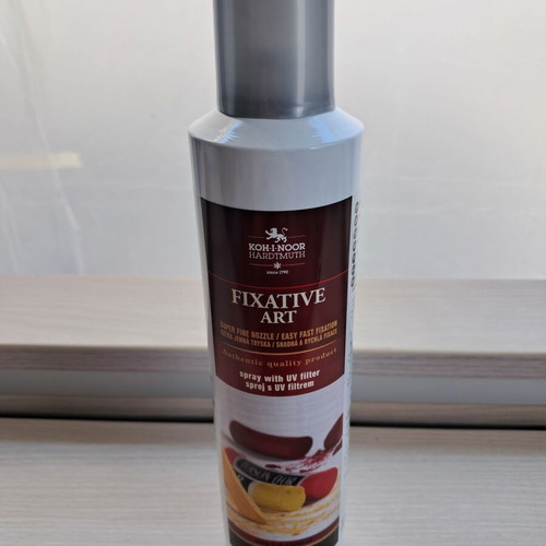 Fixative spray 300ml new for pencils charcoal pastels