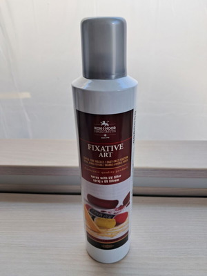Fixative spray 300ml new for pencils charcoal pastels