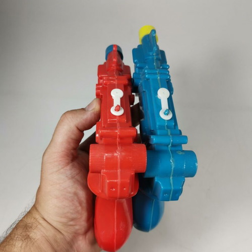Vintage Jet Pistol K5 water gun set used, made in Greece