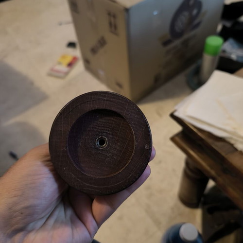 Wooden curtain rod support new, 6 items, 15cm/8cm
