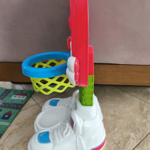 Baby Clementoni basketball toy used, for babies 18+ months