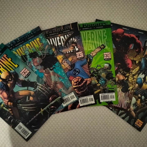 Wolverine #20-25 Enemy of the State complete storyline