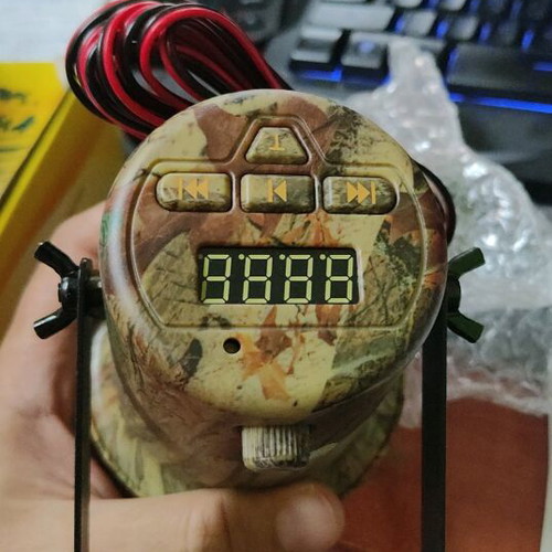 Professional audio player new with timer and 1 km range