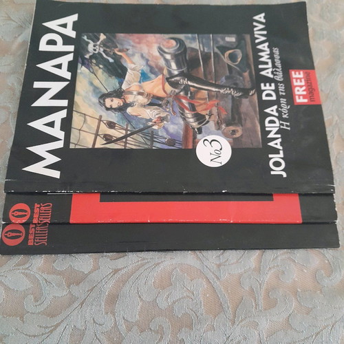 Milo Manara magazines used, pack of 3 issues in Greek