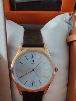Helena Vera 3-Piece Women's Watch Set with Seiko Quartz Movement