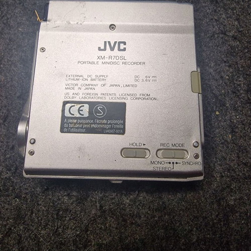 Mini Disc JVC XM-R70 non-working, used