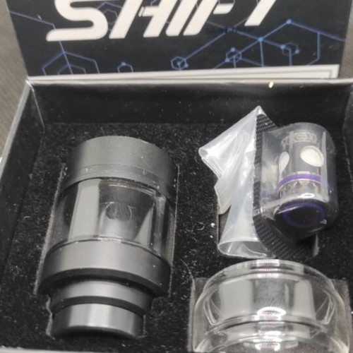 Shift Sub-Tank 26mm by Vaperz Cloud matte black like new