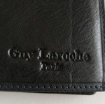 Guy Laroche leather men's wallet new with coin pocket