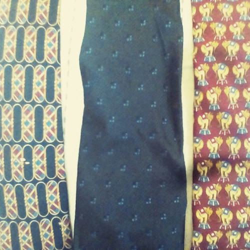 Silk ties pack of 3 like new