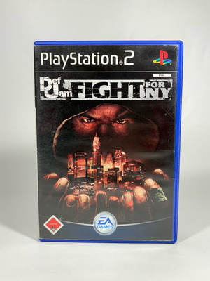 Def Jam Fight For NY PS2 game used, complete with manual