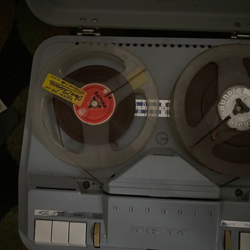 Grundig TK 14 reel-to-reel tape recorder used