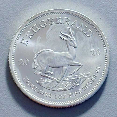 2026 1oz Australia Krugerrand Silver Coin like new, 999 silver
