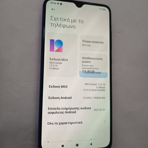 Xiaomi Mi 9 Lite smartphone 6/64GB, blue