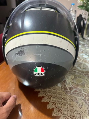 AGV helmet used