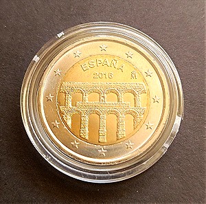 Νόμισμα 2 Ευρώ - Ισπανία 2016 - Σεγόβια (UNC)