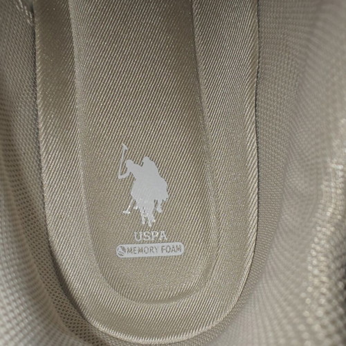 U.S. Polo Assn. Supole 5FX athletic shoes new, size 35, beige multicolor