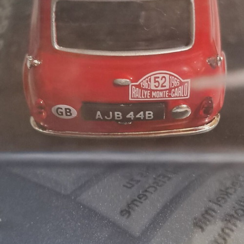 BMC Cooper S Rallye de Montecarlo 1965 miniature 1:43 like new