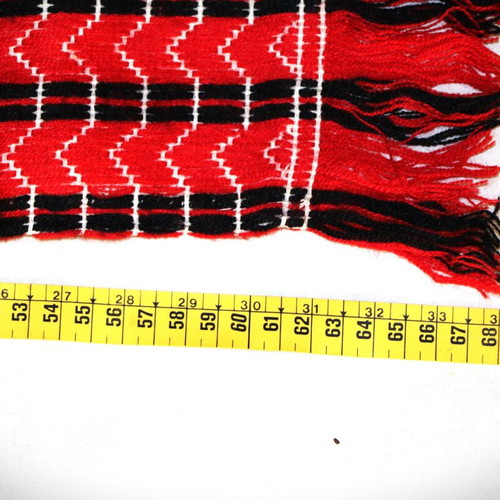 Handwoven Wool Textile Primitive Original 68x36cm SAR146 New