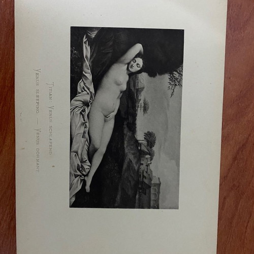Collectible engravings used, set of 5 pieces