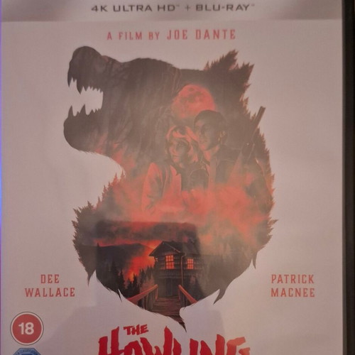 The Howling 4K Blu-ray like new without Greek subtitles