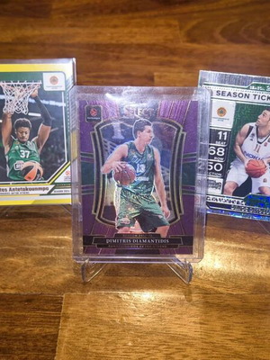Euroleague Panini Panathinaikos Sports Cards new, set of 5