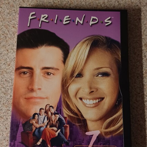 Friends DVD series 1 7-12, 2 1-6, 4 13-24, 5 19-23, 7 17-23 like new
