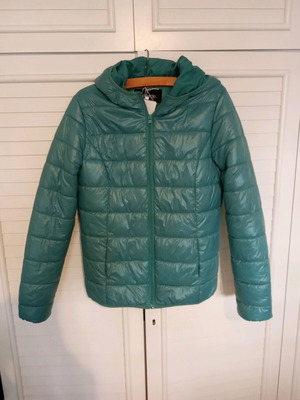 Light jacket turquoise size L like new