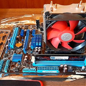 ΣΕΤ  Επεξεργαστής - Μητρική - Μνήμη - Εξαπύρηνος AMD FX 6300 - 8 GB RAM - ASUS ΜΒ - Cooler Xigmatek