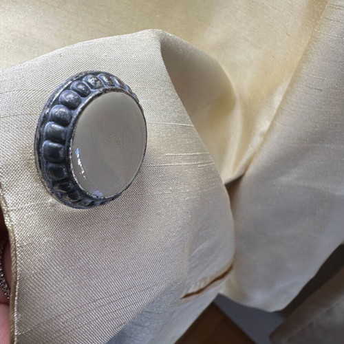 Vintage suit used, beige, size 52