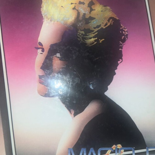 Madonna Hardcover book like new, 74 pages, Greek