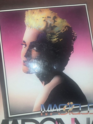 Madonna Hardcover book like new, 74 pages, Greek