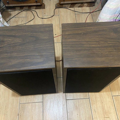 Pioneer Project 100A vintage speakers pair with 10” woofer used