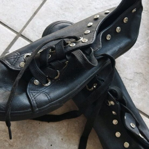 Sneakers used, black size 40