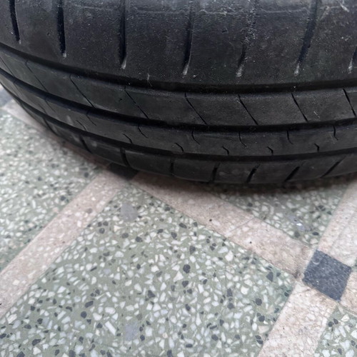Used 195/65/R15 tires with steel rims, set of 4