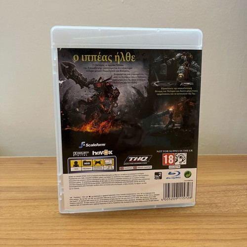 Darksiders Playstation 3 used without disk, with case and manual