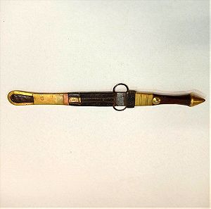 TUAREG χειροποίητο παραδοσιακό μαχαίρι αρχών του προηγούμενου αιώνα.