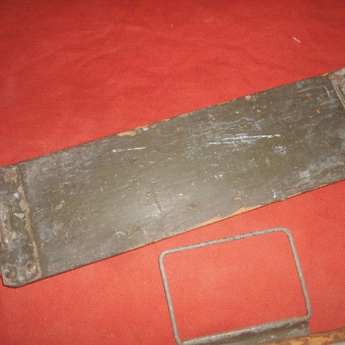 Wooden British Army WWII 1945 Ammo Box used