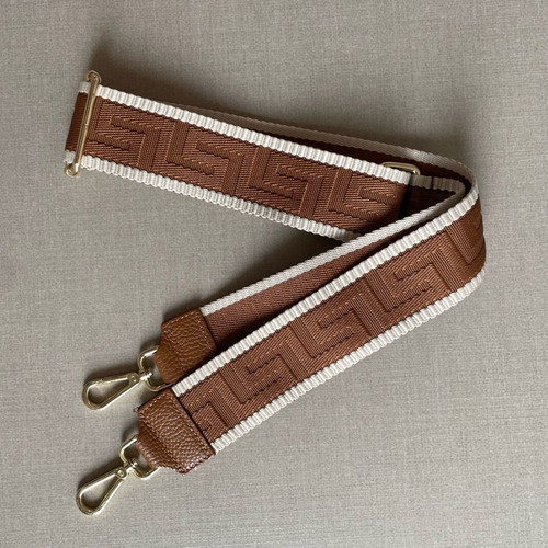 Brown crossbody bag strap unused, like new