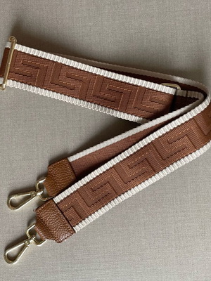 Brown crossbody bag strap unused, like new